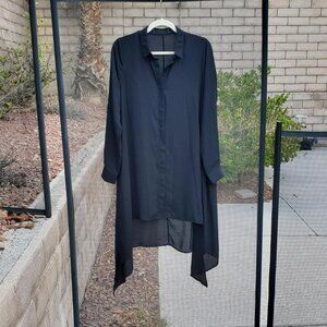 Long Blouse/Dress in Black size M